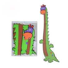 Милый мультфильм наклейки для детей мультфильм высота линейку эко-Ева головоломки высота стены наклейки ребенка украшение